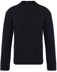 Drumohr - Blaue pullover für männer - Lyst