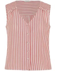 Naf Naf - Sleeveless Tops - Lyst