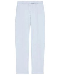 McQueen - Slim-Fit Trousers - Lyst