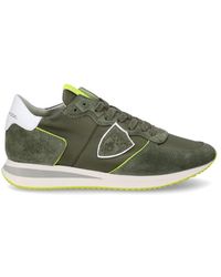 Philippe Model - Schoenen ,Groen ,Katoen Sneakers Trpx Running - Lyst