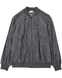 Brunello Cucinelli - Chaqueta De Lana Gris Elegante Acogedora, Mujer, Talla - Lyst
