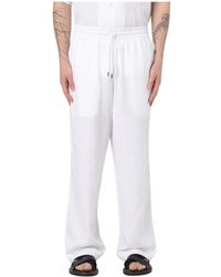 Emporio Armani - Wide Trousers - Lyst
