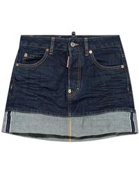 DSquared² - Korte Spijkerrok - Lyst