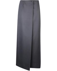 Givenchy - Zwarte Wol Mohair Rok Aw23 - Lyst