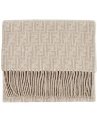 Fendi - Sciarpa 42X180 Ff Signature - Lyst