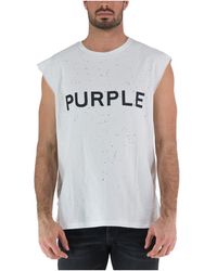 Purple Brand - Sleeveless Tops - Lyst