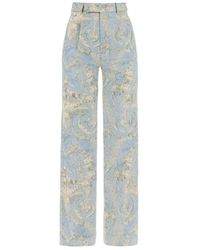 Vivienne Westwood - Pantalones de rayón con estampado toile de jouy - Lyst