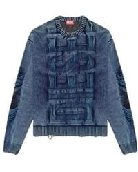 DIESEL - Round-Neck Knitwear - Lyst