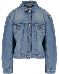 Jacquemus - Jassen ,Blauw ,Denim Denim De-Nîmes Jas - Lyst