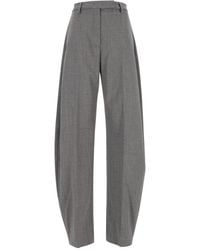 Thelatest - Tapered Trousers - Lyst