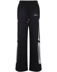 Amiri - Broeken ,Zwart ,Katoen Bones Oversized Trainingsbroeken - Lyst