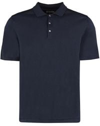 THE (Alphabet) - Katoenen Gebreide Poloshirt Met Zijsplitten - Lyst
