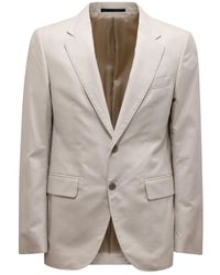 Grifoni - Bg134146 Bn436 Katoenen Jas - Lyst