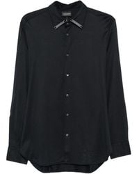 Emporio Armani - Cotton Shirt - Lyst