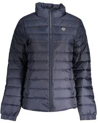 North Sails - Jassen ,Blauw ,Polyester Blauwe Polyester Damesjas - Lyst