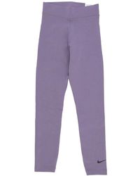 Nike - Klassieke Leggings Met Hoge Taille Daybreak/Zwart - Lyst