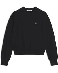 Maison Kitsuné - Round-Neck Knitwear - Lyst
