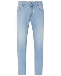 Jacob Cohen - Vintage Blaue Denim Jeans - Lyst
