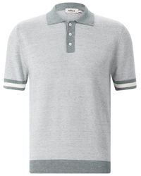 Altea - Tops ,Grijs ,Katoen Polo Shirts - Lyst