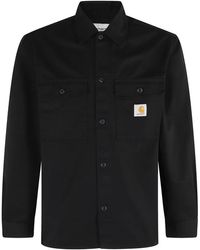 Carhartt - Jassen ,Zwart ,Katoen Kelly Shirt Jacket - Lyst