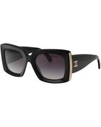 Chanel - Stylische sonnenbrille mit modell 0ch5435 - Lyst