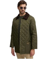 Barbour - Jassen ,Groen ,Liddesdale Quilted Jacket - Lyst