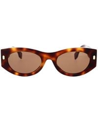Fendi - Schwarze sonnenbrille für frauen,sonnenbrille roma fe40125i - Lyst