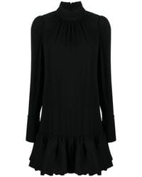 Rabanne - Turtleneck Jurk - Lyst