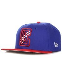 KTZ - Accessoires ,Blauw ,Nba Draft Platte Klep Pet - Lyst