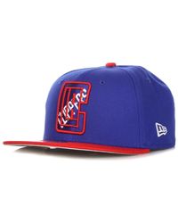 KTZ - Accessoires ,Blauw ,Nba Draft Platte Klep Pet - Lyst