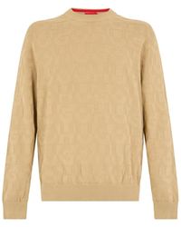 BOSS - Round-Neck Knitwear - Lyst