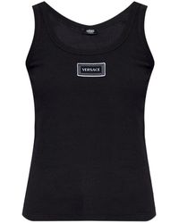 Versace - Sleeveless Tops - Lyst