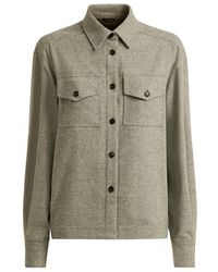 Kiton - Overshirt Van Wol En Kasjmiermix - Lyst