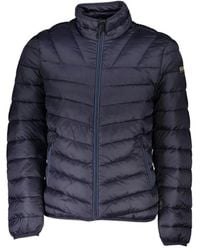 Napapijri - Blauwe Polyamide Herenjas - Lyst