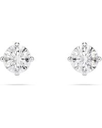 Swarovski - Pendientes de botón attract - Lyst