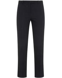 Max Mara - Klassieke Donkerblauwe Broek - Lyst