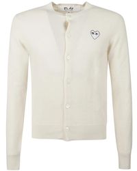 COMME DES GARÇONS PLAY - Cardigans - Lyst