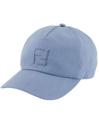 Fendi - Canvas Baseball Cap - Lyst