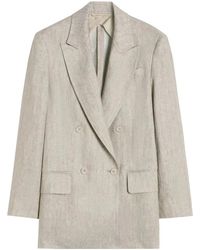 Max Mara - Olimpia Double-Breasted Blazer - Lyst