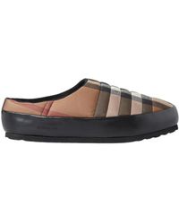 Burberry - Vintage Check Slip Ons - Lyst