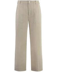 St. John - Wide Trousers - Lyst