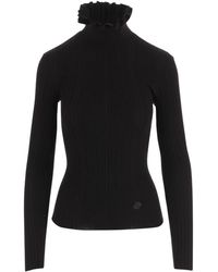 Patou - Truien & Vesten ,Zwart ,Turtleneck Trui - Lyst