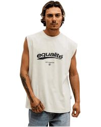 Equalite - Tops ,Wit ,Katoen Astra Tanktop - Lyst