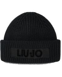 Liu Jo - Logo Beanie Mütze - Lyst