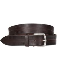 Orciani - Accessoires ,Bruin ,Leer Bull Soft 3.5 Cm Riem - Lyst