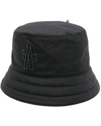 Moncler - Grenoble hüte mit logo-druck - Lyst
