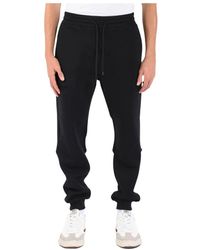 Dondup - Katoenen Jogger Sweatpants Met Logo Print - Lyst