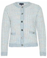 Bloomings - Jassen ,Blauw ,Katoen Vest Check - Lyst