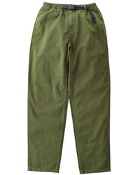 Gramicci - Broeken ,Groen ,Katoen G-Pants - Lyst