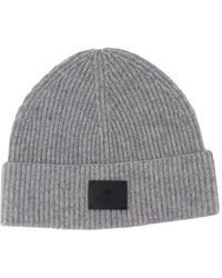 Anine Bing - Accessoires ,Grijs ,Kasjmier Carley Beanie - Lyst